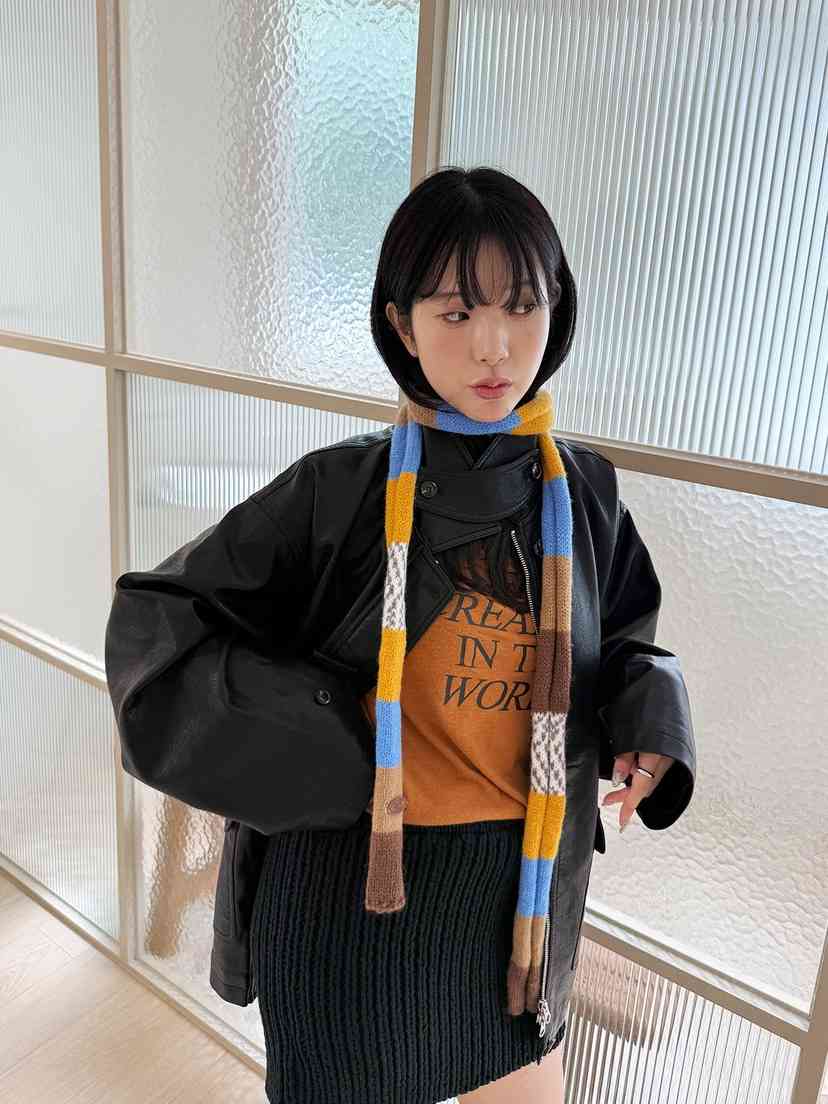 NICEALICE韓國直郵㊣女裝新款人氣時尚職業25秋冬圍巾披肩修身NICEALICE圍巾/披肩