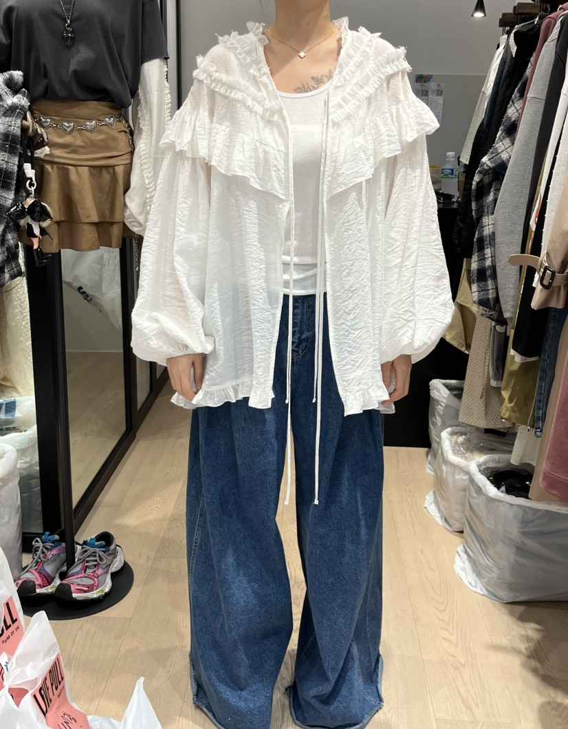 LOVE PULL東大門㊣直郵女士新款真品職業休閑熱賣襯衫蕾絲衫LOVE PULL襯衫/蕾絲衫
