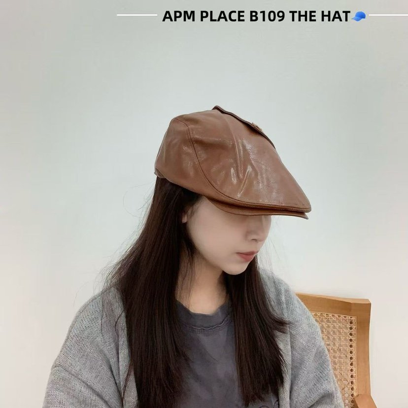 THE HAT-P東大門㊣直郵女裝新品真品25秋冬休閑職業推薦帽子THE HAT帽子