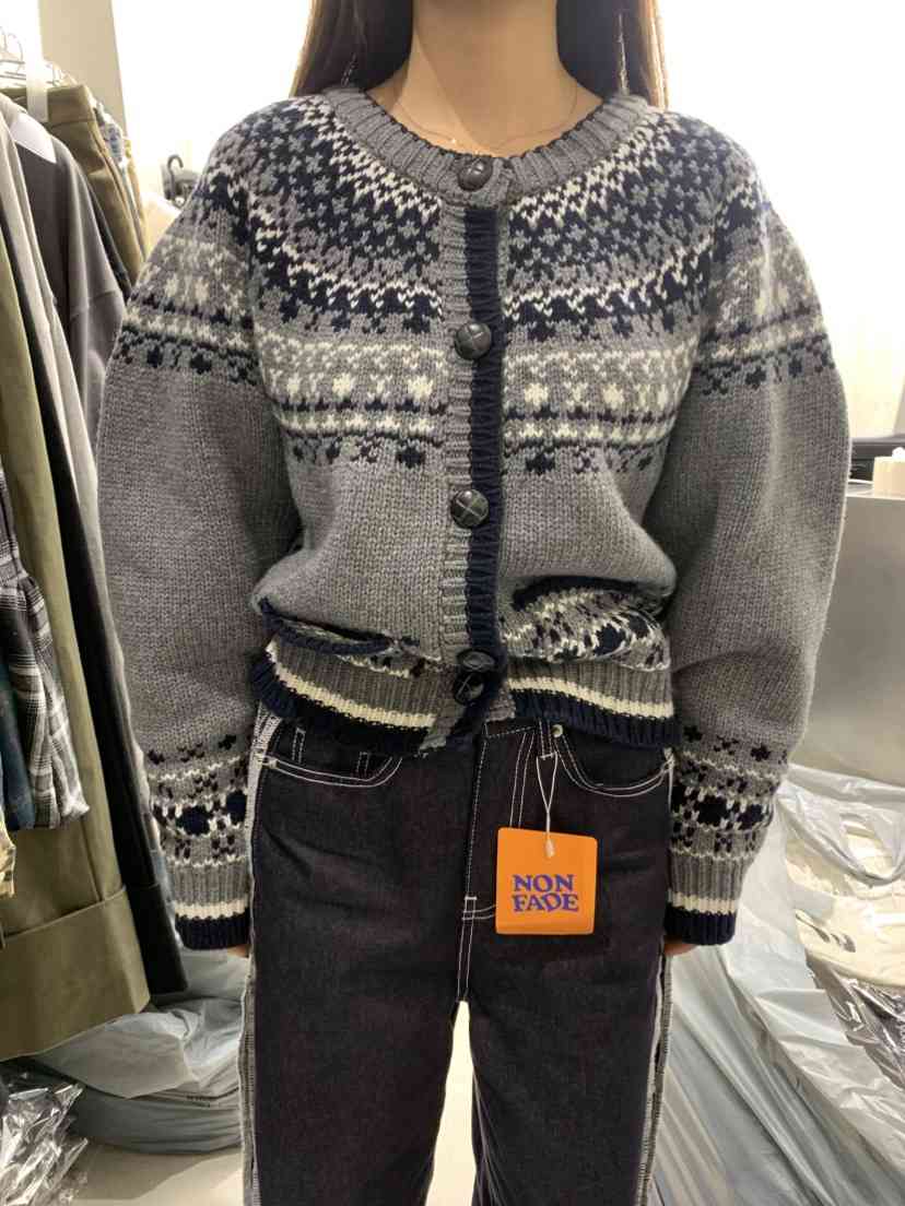 EYEL東大門㊣直郵女裝新品休閑時尚熱賣人氣25秋冬毛衣開衫EYEL毛衣