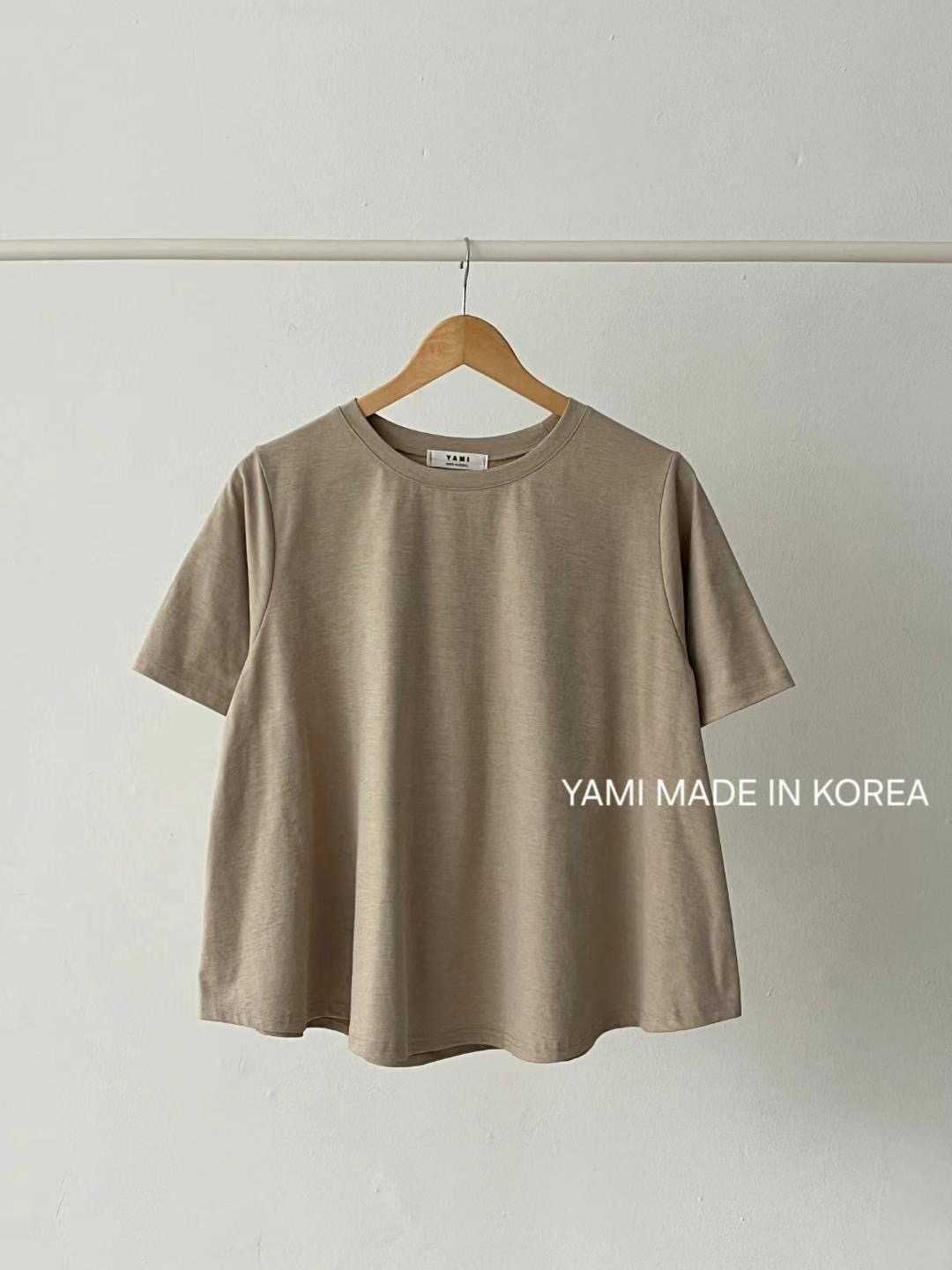 YAMI-야미-T韓國代購㊣女裝新款推薦職業25秋冬時尚熱賣T恤YAMIT恤