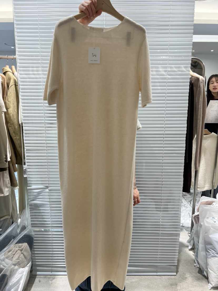 FF東大門㊣代購女裝新款25秋冬時尚推薦真品職業連衣裙羊毛FF/SUNDAY連衣裙