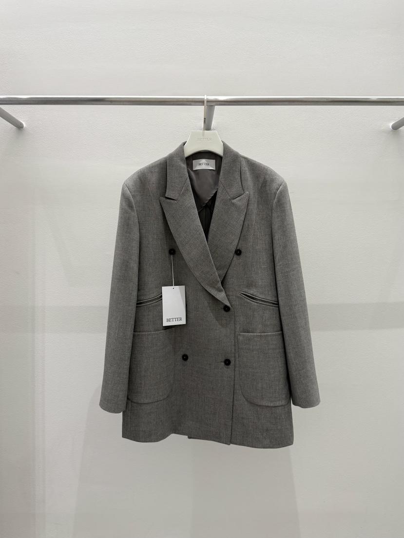 BETTER東大門㊣代購女士新品職業休閑25秋冬人氣真品熱賣夾克BETTER夾克