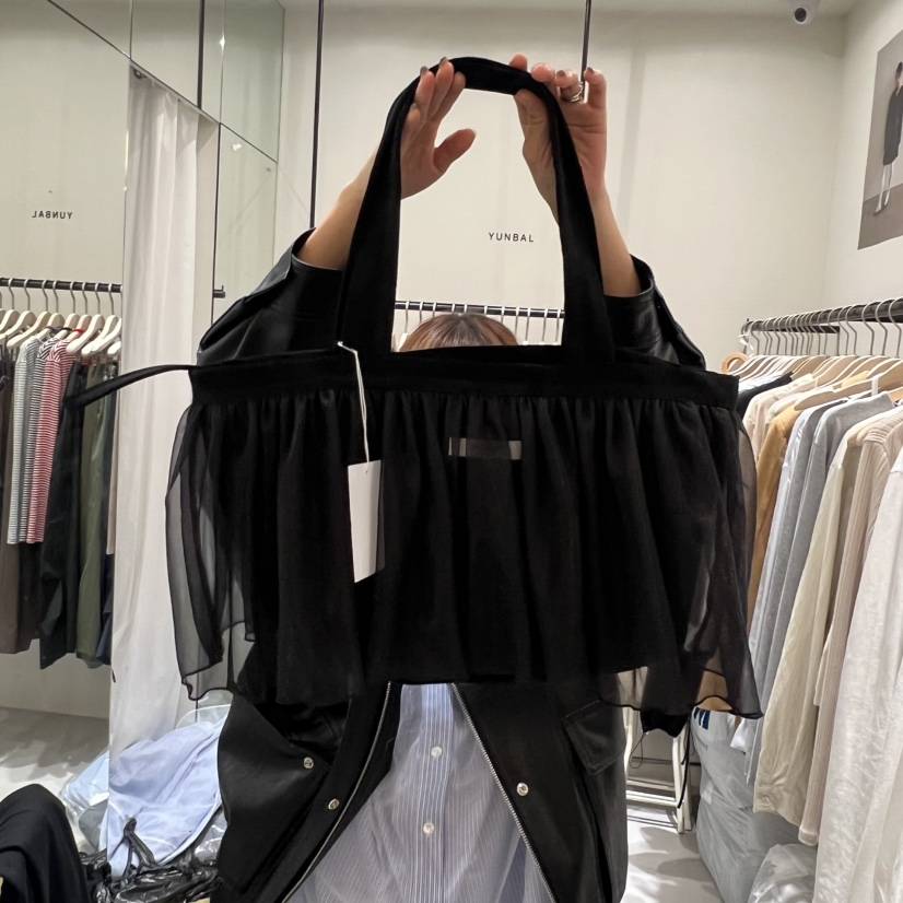 YUNBAL東大門㊣直郵女裝新品熱賣人氣真品25秋冬手提包絨面革YUNBAL手提包