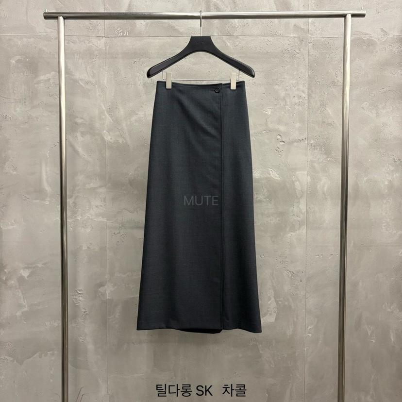 MUTE-P東大門㊣直郵女裝新款人氣時尚職業真品休閑推薦長裙MUTE長裙