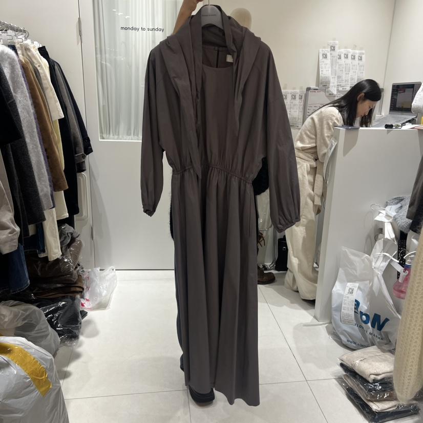 MONDAY TO SUNDAY韓國代購㊣女裝新品推薦休閑25秋冬連衣裙MONDAY TO SUNDAY連衣裙