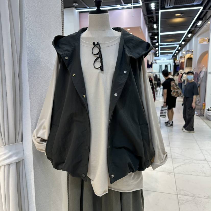 IN KIRA韓國代購㊣女士新品休閑熱賣25秋冬時尚馬甲不含內搭IN KIRA馬甲