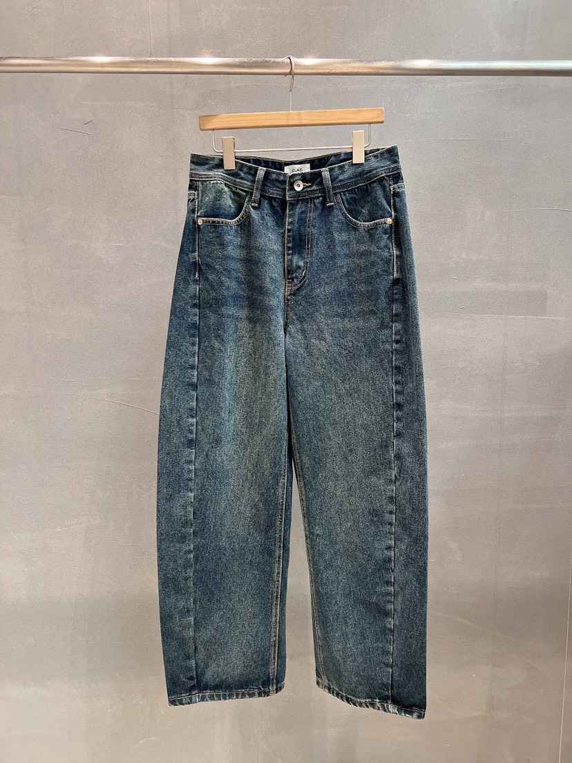 GLAD SOME東大門㊣直郵女裝新品真品推薦休閑時尚職業牛仔褲GLAD SOME牛仔褲