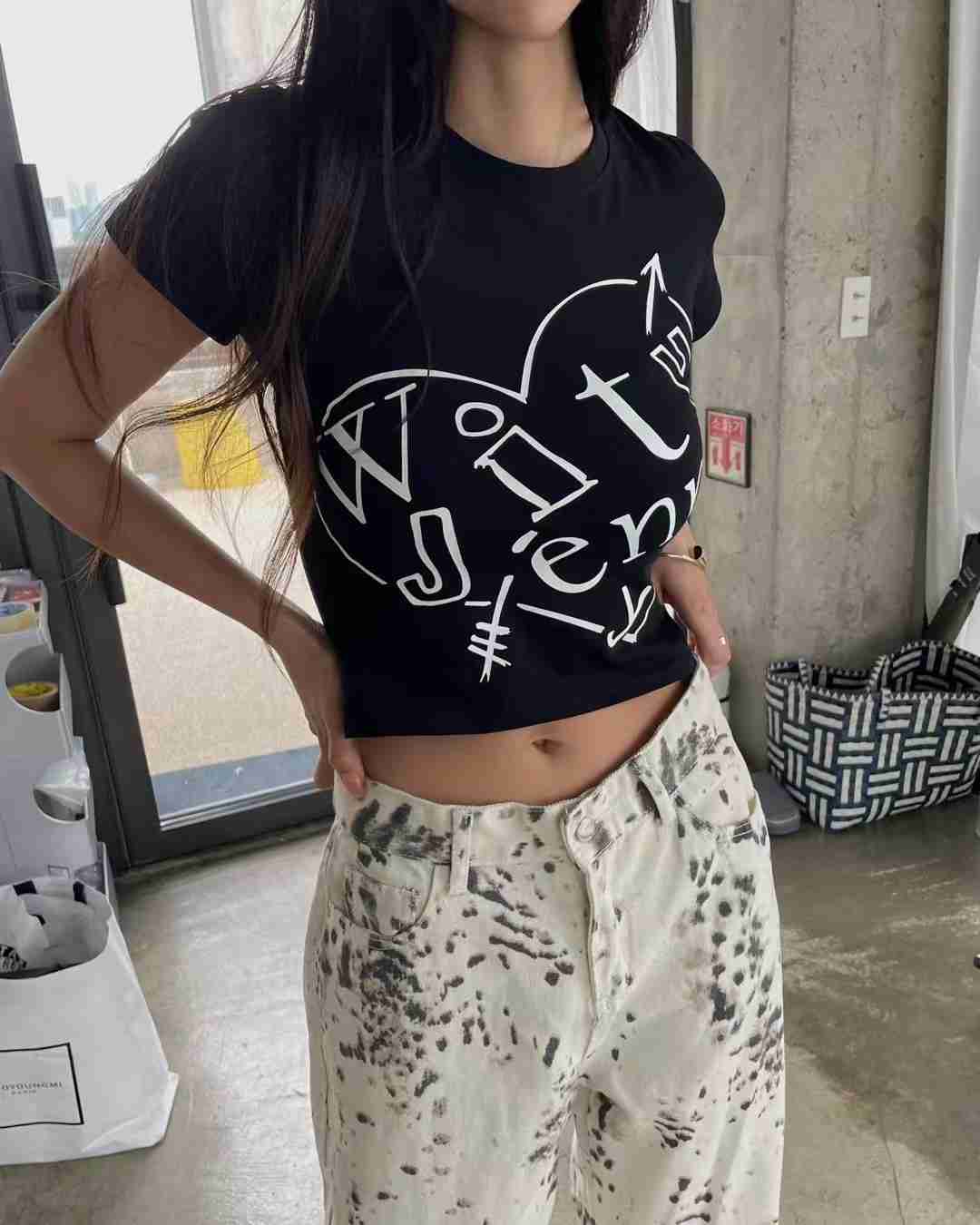 JAD韓國直郵㊣女裝新款25秋冬推薦休閑熱賣真品人氣職業T恤A.SOLET恤