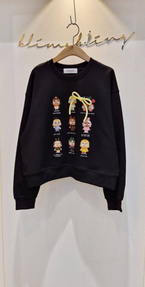 BLING BLING-S東大門㊣直郵女士新品熱賣真品休閑時尚衛衣BLING BLING-S衛衣