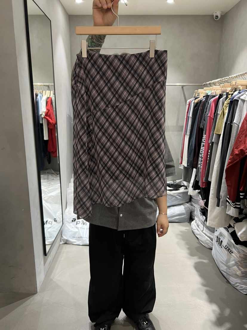 X-MOOD東大門㊣直郵女裝新品熱賣時尚休閑25秋冬半身裙中短裙X-MOOD半身裙/中短裙