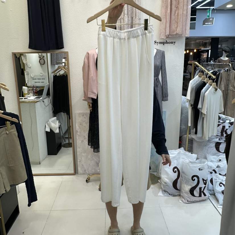 SYMPHONY韓國代購㊣女裝新品人氣25秋冬休閑真品休閑褲可愛的SYMPHONY休閑褲