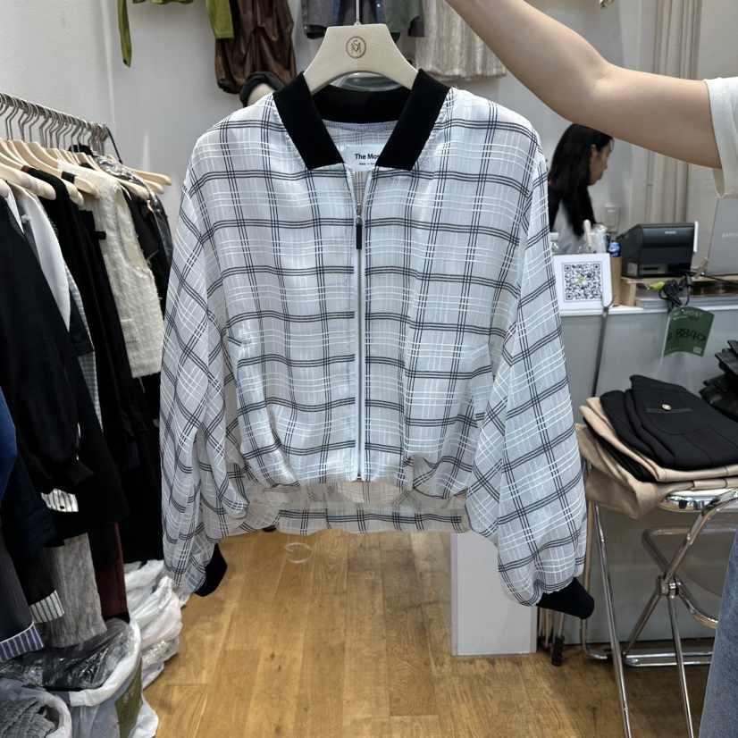 THE MOST-Q韓國代購㊣女裝新品25秋冬職業人氣休閑熱賣夾克THE MOST夾克