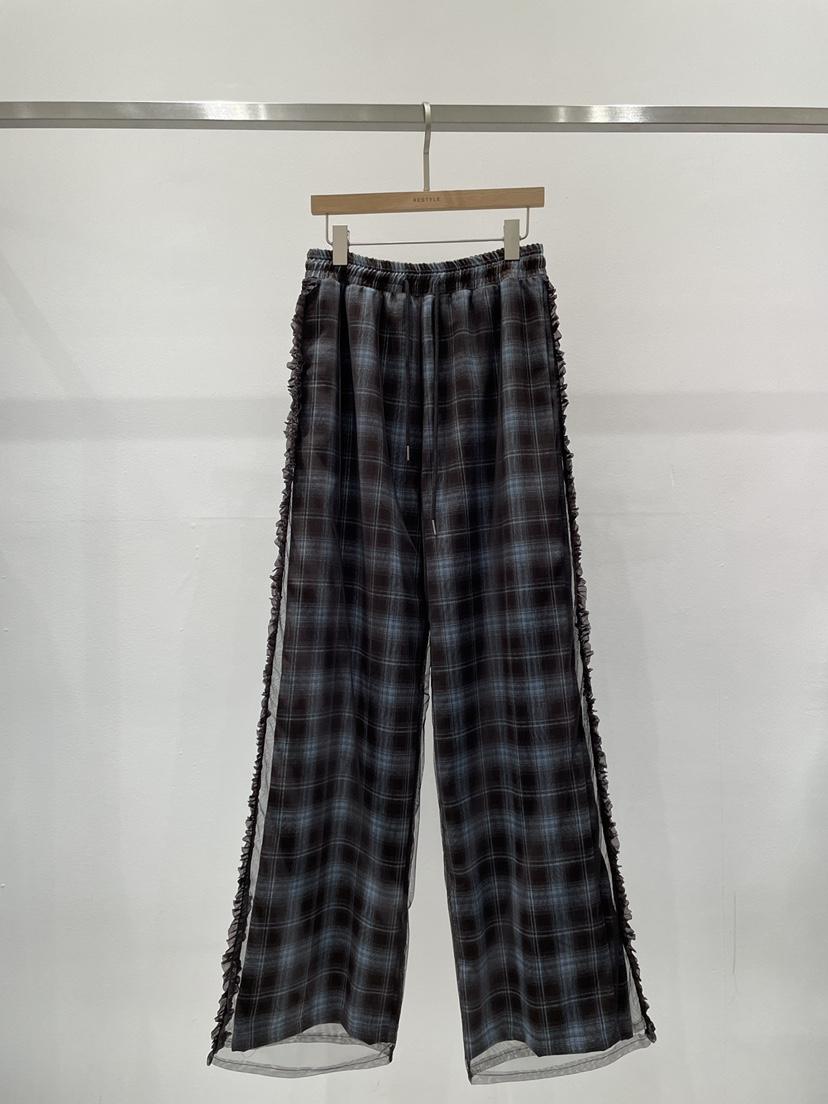 RE STYLE-Q韓國代購㊣女士新品熱賣推薦25秋冬人氣休閑褲RE STYLE休閑褲