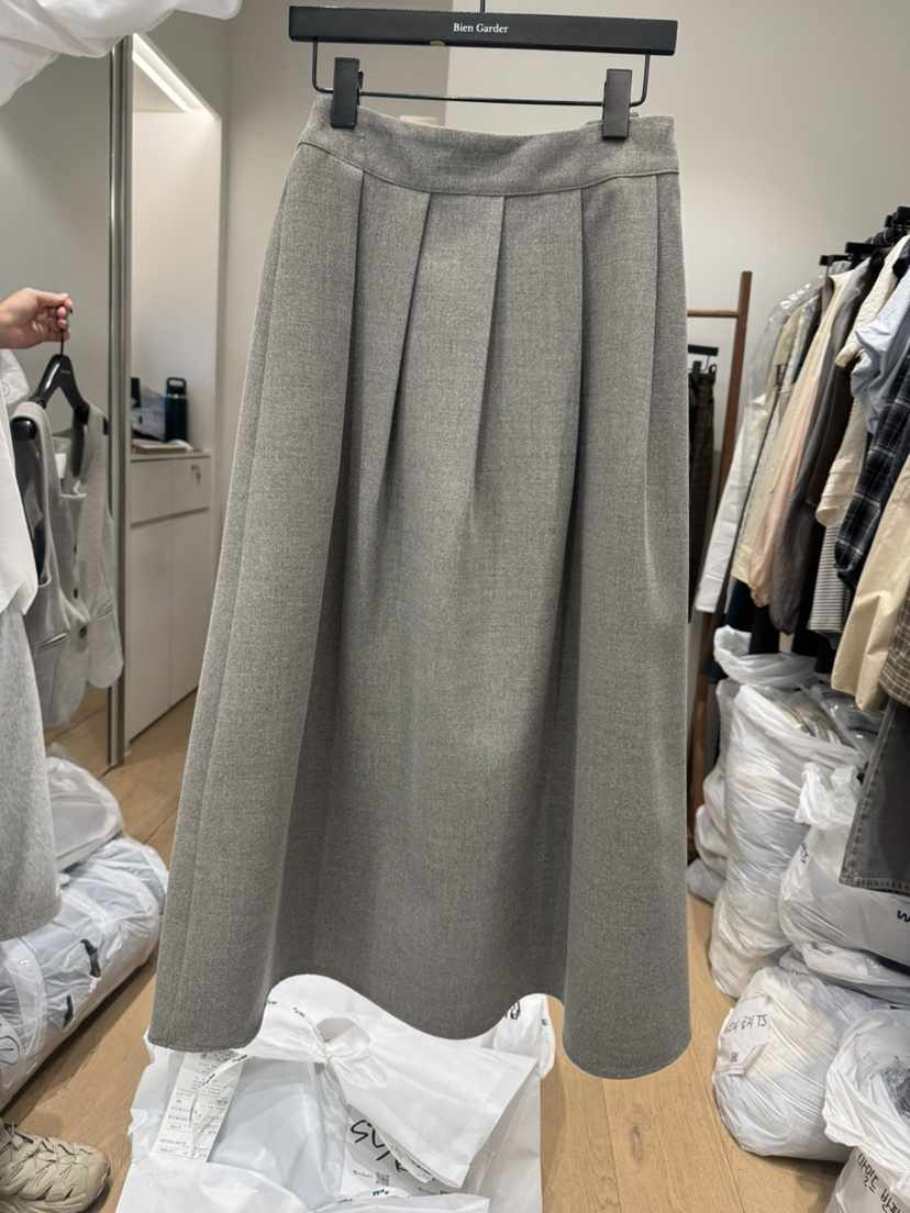 BIEN GARDER東大門㊣實拍女裝新品熱賣時尚真品休閑職業長裙BIEN GARDER長裙