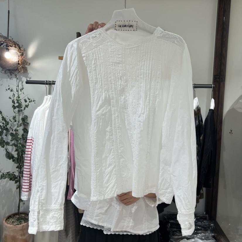 LE JARDINET東大門㊣實拍女裝新品職業推薦時尚襯衫蕾絲衫LE JARDINET襯衫/蕾絲衫