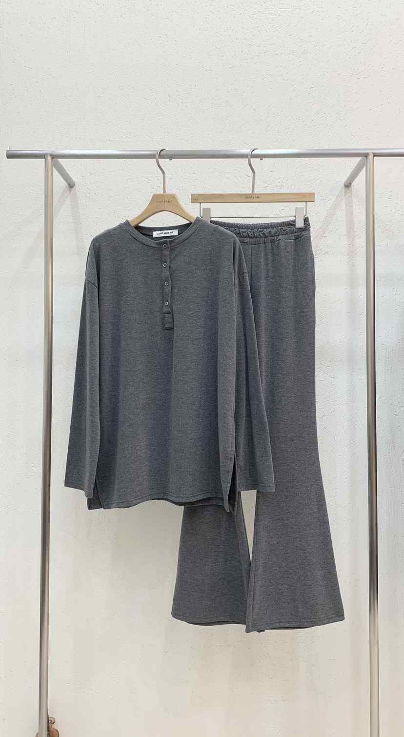 LIGHT AND SALT韓國直郵㊣女裝新品時尚職業套裝兩件套加絨LIGHT AND SALT套裝