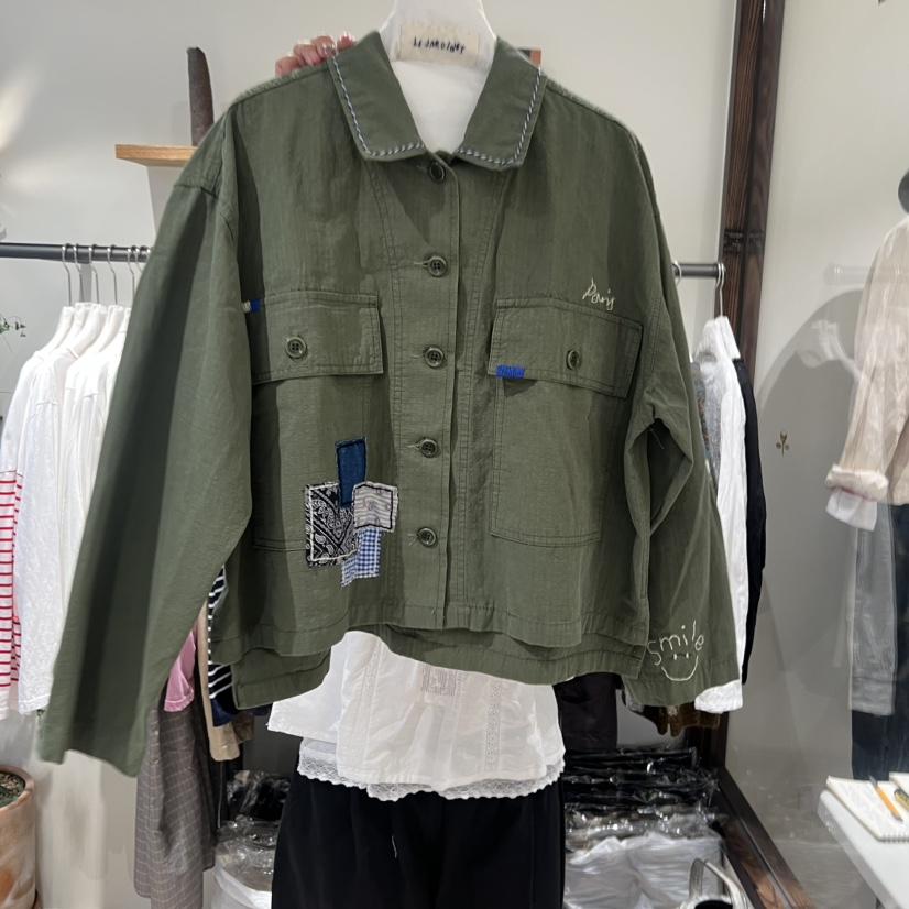 LE JARDINET韓國代購㊣女士新款休閑推薦25秋冬人氣熱賣夾克LE JARDINET夾克