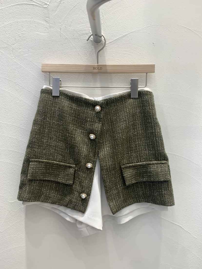 BOLD東大門㊣代購女士新品人氣時尚25秋冬真品休閑熱賣短褲BOLD短褲