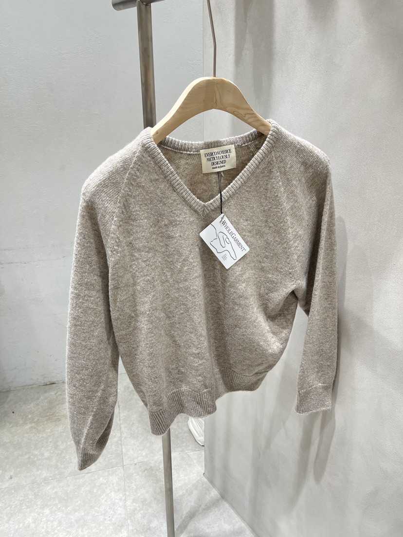 EVERCOMMERCE METICULOUSLY DESIGNED韓國直郵㊣女士新品25秋冬針織衫EVERCOMMERCE針織衫