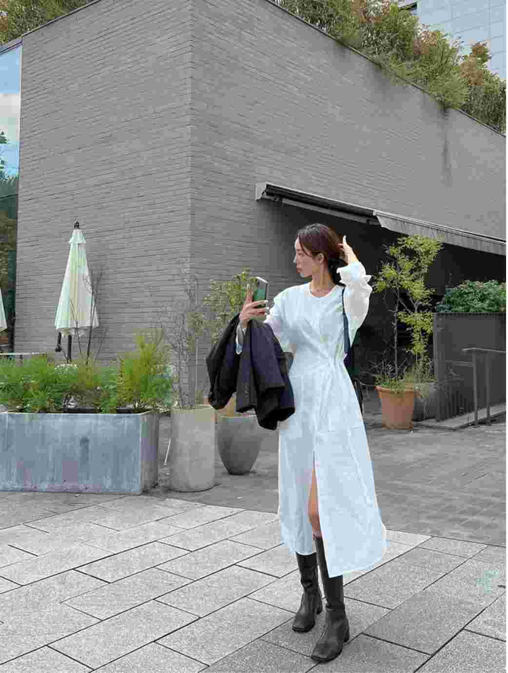 LOWELL東大門㊣直郵女士新品人氣職業時尚25秋冬推薦連衣裙LOWELL連衣裙