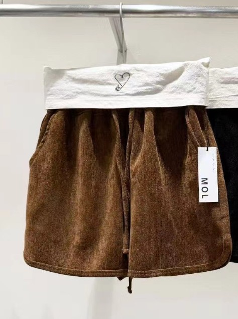 MOL東大門㊣實拍女士新款時尚職業休閑熱賣推薦真品25秋冬短褲MOL短褲