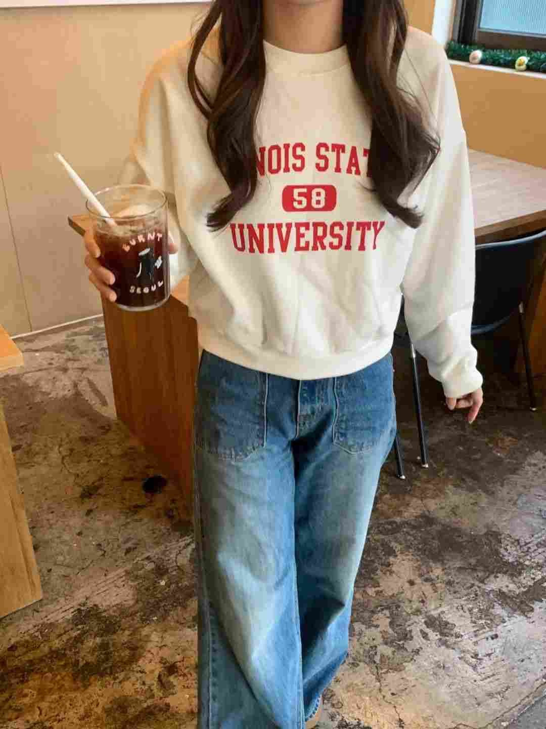 THEFLEX韓國直郵㊣女士新款25秋冬休閑推薦熱賣衛衣不含披肩THEFLEX衛衣