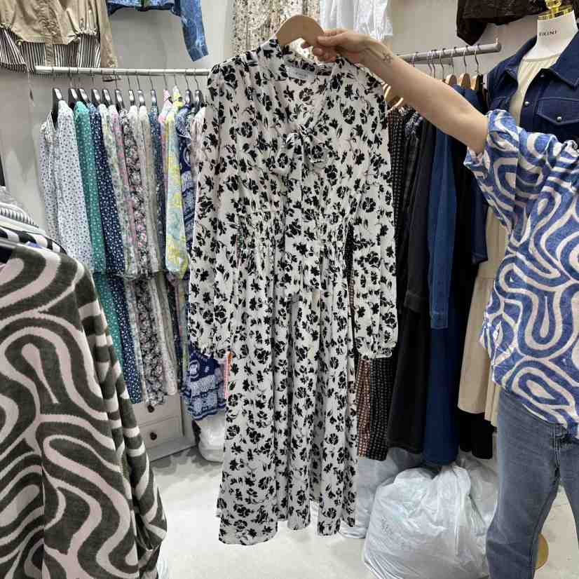 BIKINI東大門㊣實拍女士新品時尚人氣熱賣推薦25秋冬連衣裙BIKINI連衣裙