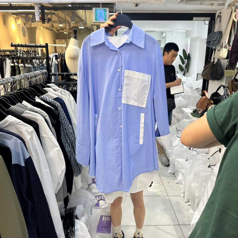 BAKHA東大門㊣實拍女士新品25秋冬熱賣休閑人氣推薦襯衫蕾絲衫BAKHA襯衫/蕾絲衫