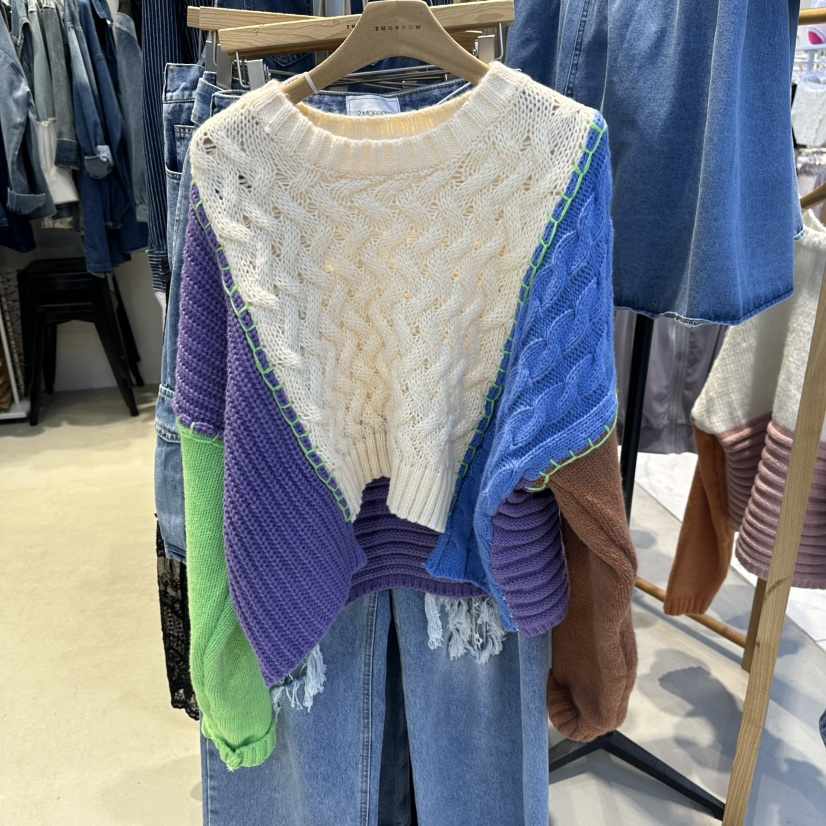2MORROW東大門㊣實拍女士新品25秋冬職業人氣時尚休閑推薦毛衣2MORROW毛衣