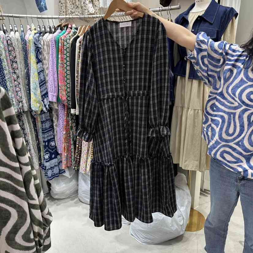 BIKINI東大門㊣代購女裝新款時尚熱賣休閑人氣職業真品連衣裙BIKINI連衣裙