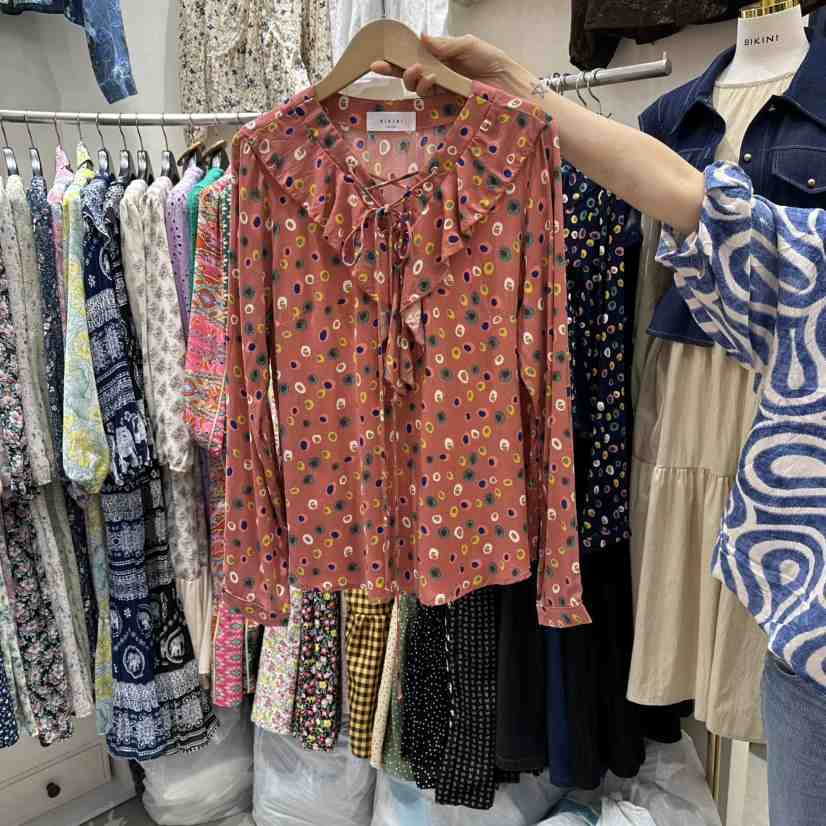 BIKINI東大門㊣直郵女士新品職業時尚推薦真品休閑襯衫蕾絲衫BIKINI襯衫/蕾絲衫
