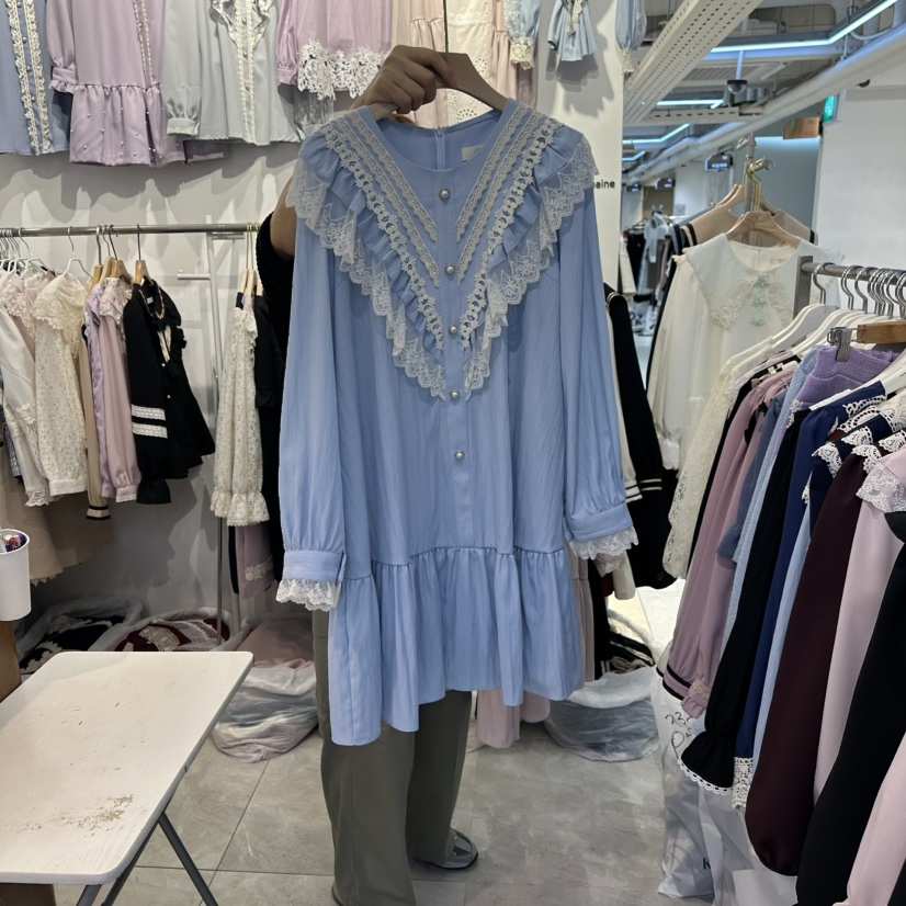 PAPA東大門㊣實拍女裝新品熱賣休閑時尚25秋冬人氣真品連衣裙PAPA連衣裙
