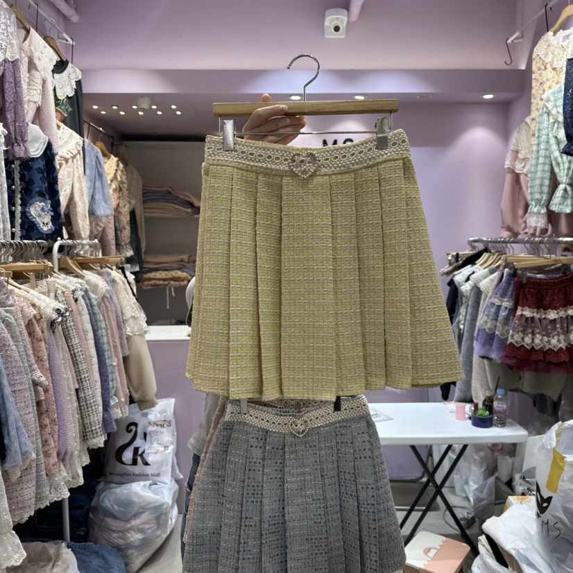 MS韓國代購㊣女裝新款人氣時尚熱賣真品推薦職業休閑25秋冬短裙MS短裙