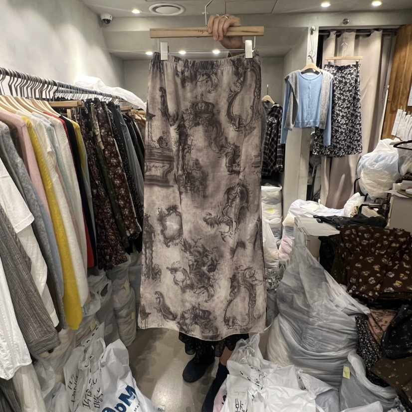 LOGROAD東大門㊣直郵女裝新品人氣熱賣真品時尚半身裙中短裙LOG ROAD半身裙/中短裙