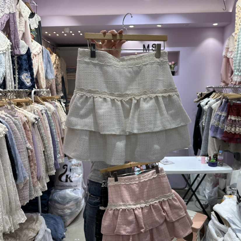 MS東大門㊣實拍女裝新款職業休閑推薦時尚熱賣25秋冬真品短裙MS短裙