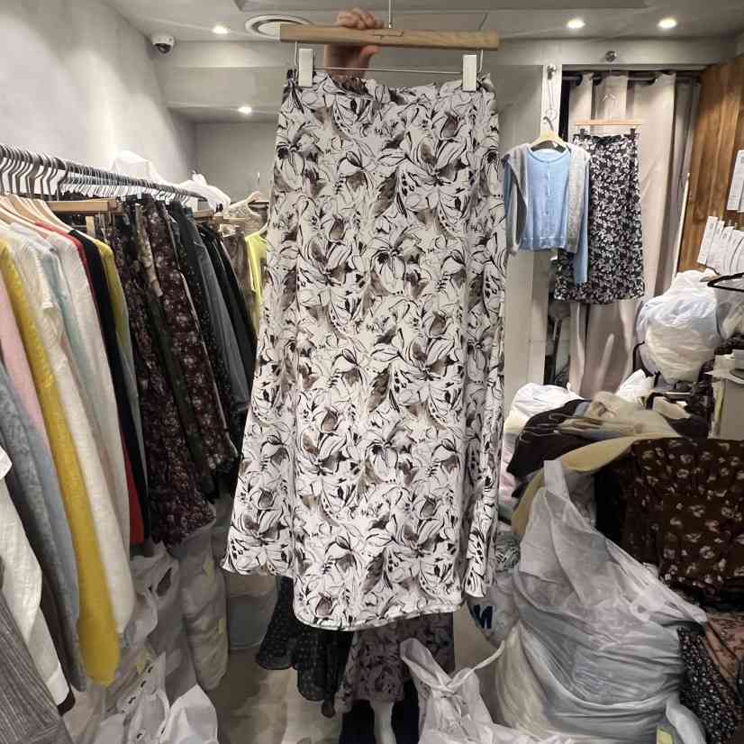 LOGROAD韓國代購㊣女裝新款推薦熱賣職業真品人氣半身裙中短裙LOG ROAD半身裙/中短裙