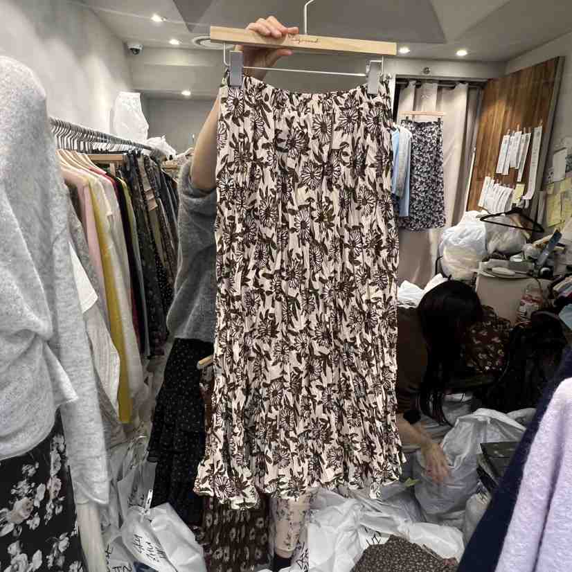 LOGROAD東大門㊣代購女士新款人氣真品休閑推薦半身裙中短裙LOG ROAD半身裙/中短裙