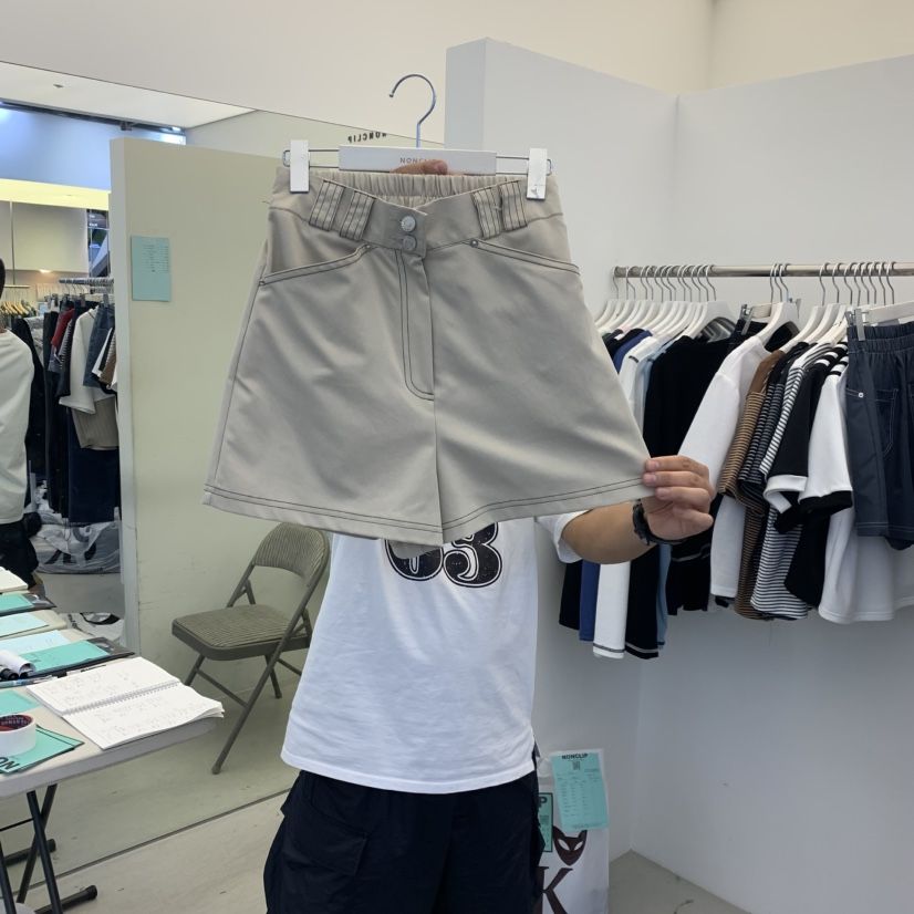 NON CLIP東大門㊣代購女裝新款熱賣時尚推薦人氣真品25秋冬短褲NON CLIP短褲