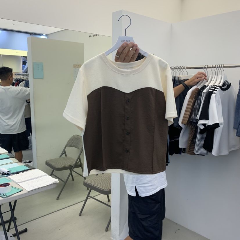 NON CLIP東大門㊣實拍女士新款真品熱賣時尚人氣休閑推薦T恤NON CLIPT恤