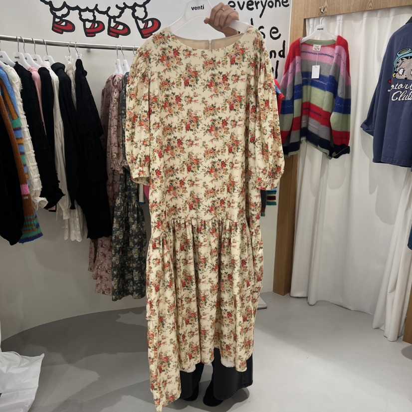 VENTI東大門㊣實拍女士新品真品時尚熱賣人氣25秋冬職業連衣裙VENTI連衣裙