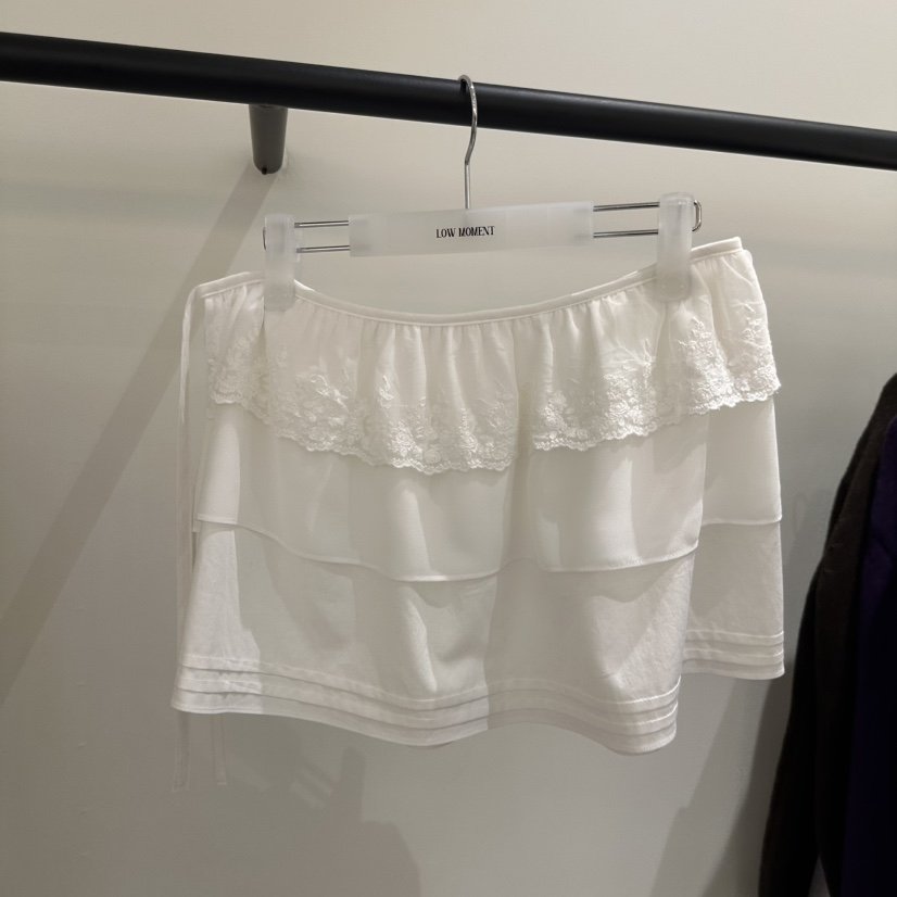 LOW MOMENT東大門㊣直郵女士新品熱賣推薦休閑真品25秋冬短裙LOW MOMENT短裙