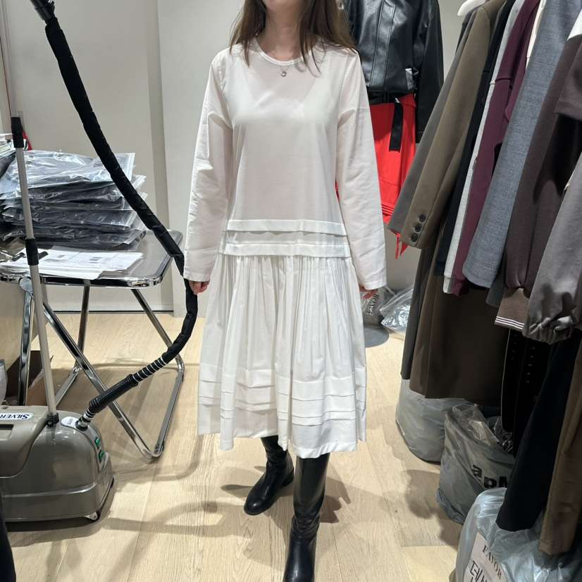 FAVOR-P韓國代購㊣女裝新品真品25秋冬休閑時尚職業連衣裙FAVOR-P連衣裙