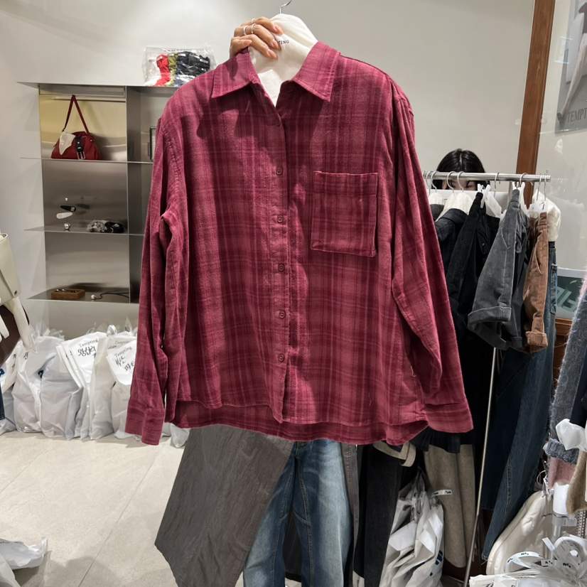 TEMPTING韓國代購㊣女裝新品時尚真品職業休閑推薦襯衫蕾絲衫TEMPTING襯衫/蕾絲衫