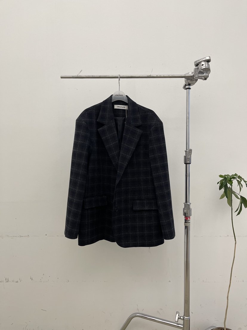 ATMOSPHERE東大門㊣實拍女裝新品熱賣休閑25秋冬時尚職業夾克ATMOSPHERE/BLING夾克