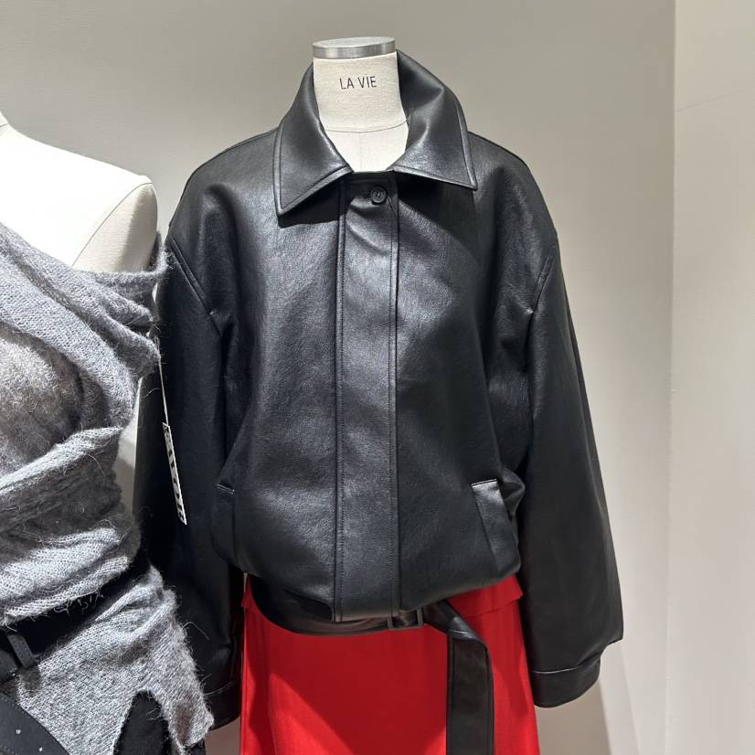 FAVOR-P東大門㊣直郵女士新品人氣熱賣時尚推薦職業夾克皮革FAVOR-P夾克