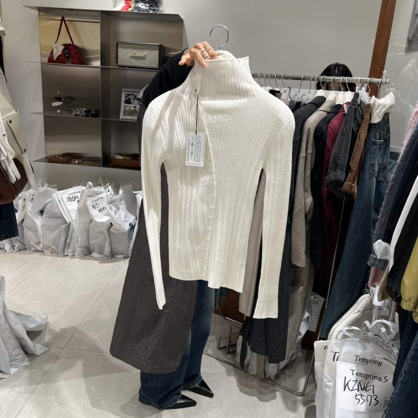 TEMPTING東大門㊣直郵女裝新品熱賣推薦休閑職業時尚針織衫TEMPTING針織衫