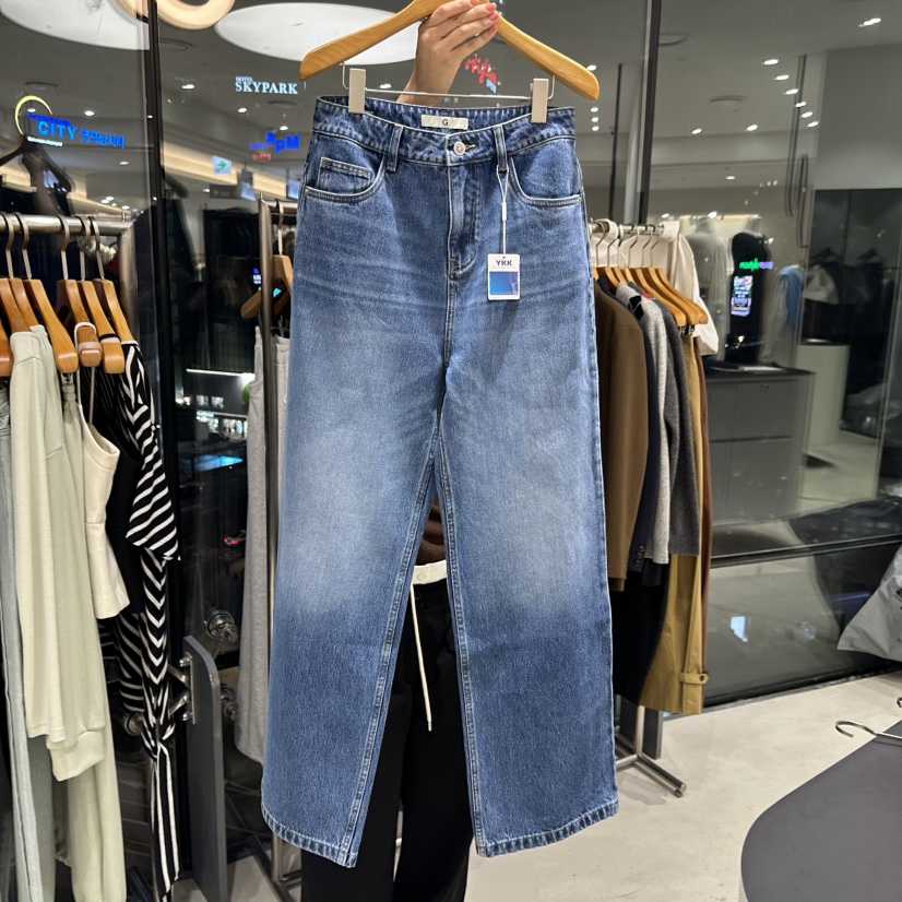 TREND SELLER/G東大門㊣代購女裝新品時尚推薦25秋冬牛仔褲G/TREND SELLER牛仔褲