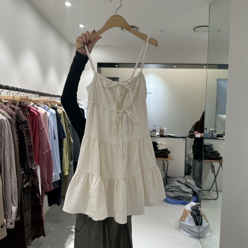 BEENS韓國代購㊣女士新款25秋冬真品熱賣連衣裙不含內搭柔軟BEENS連衣裙