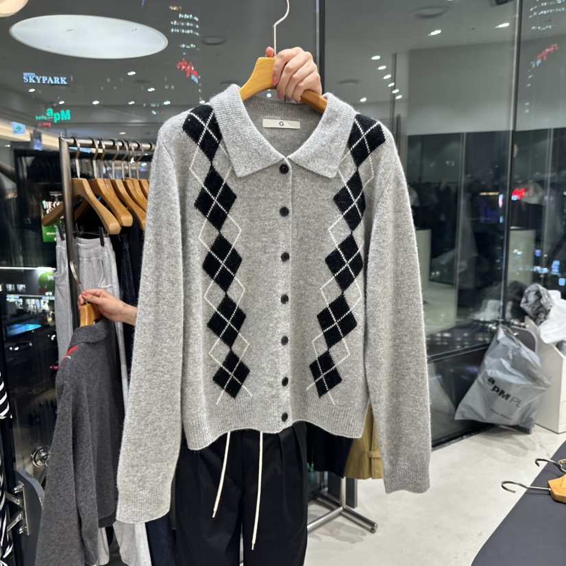 TREND SELLER/G韓國直郵㊣女裝新款人氣職業時尚休閑毛衣G/TREND SELLER毛衣